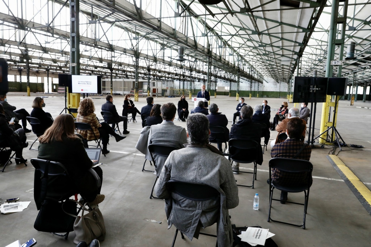 Impuls a la transformació de la fàbrica de la Mercedes Benz serà un