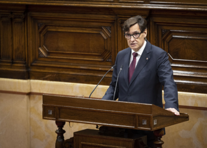 Sessió d'investidura de Salvador Illa al Parlament de Catalunya. 08.08.2024, Barcelona foto: Jordi Play/PSC