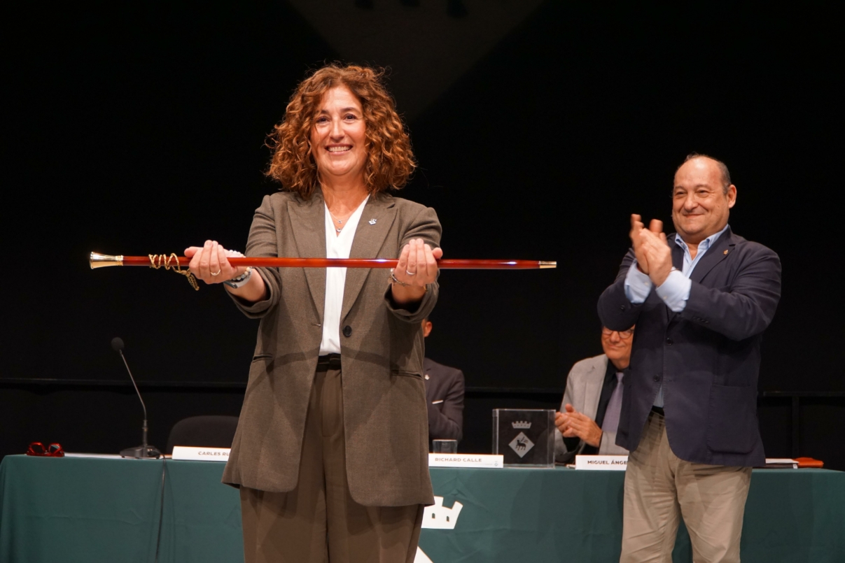 Olga Morales, investida alcaldessa de Viladecans