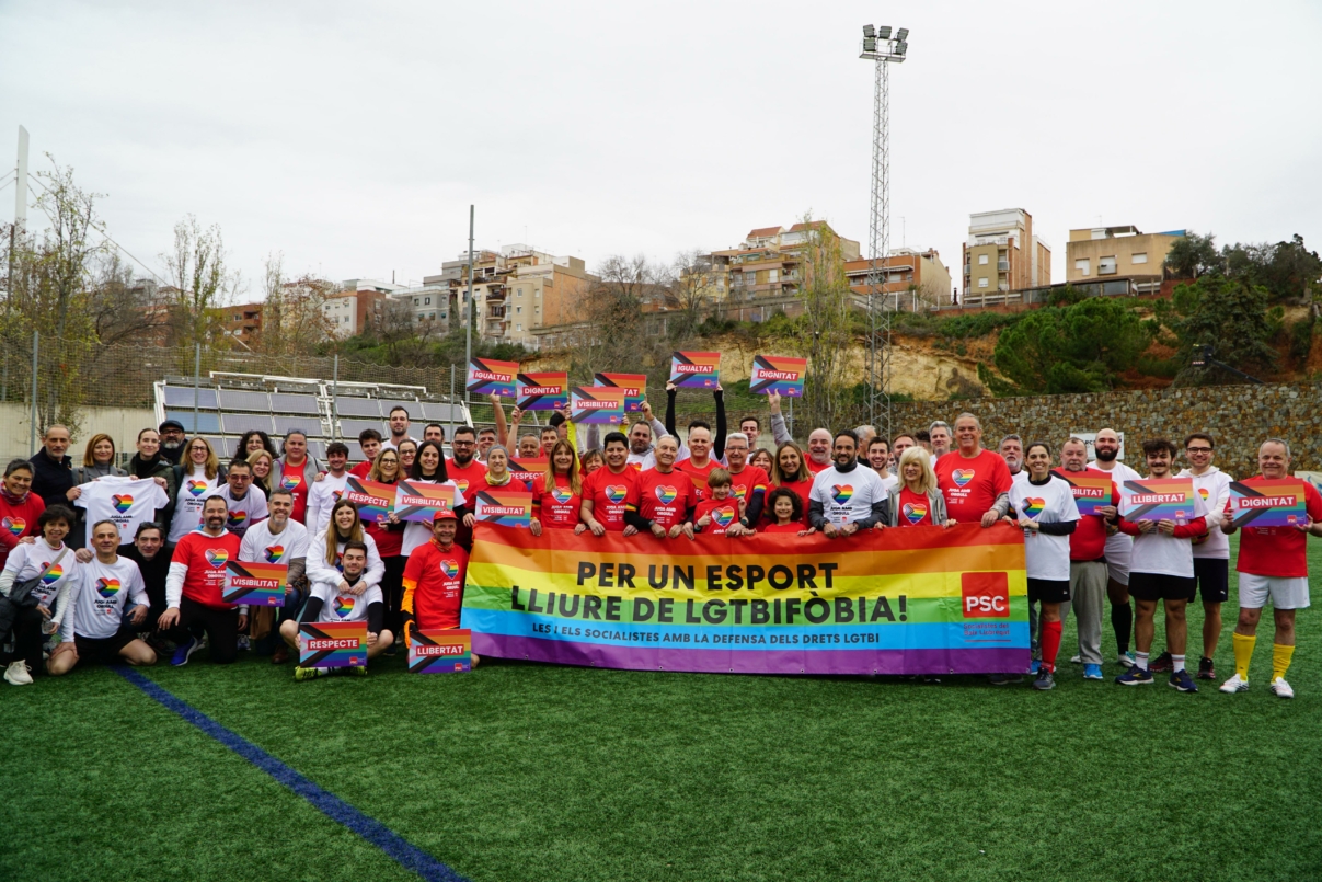 Partit de futbol contra la LGTBIfòbia a l'Esport