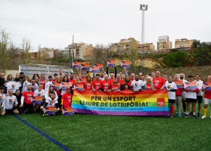 Partit de futbol contra la LGTBIfòbia a l'Esport