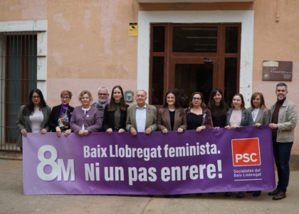 El Baix Llobregat, compromès amb el moviment feminista